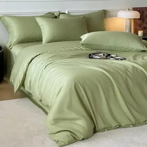 Slumblr® Summer Silky Cooling Duvet Cover Set (4 Pcs) Slumblr