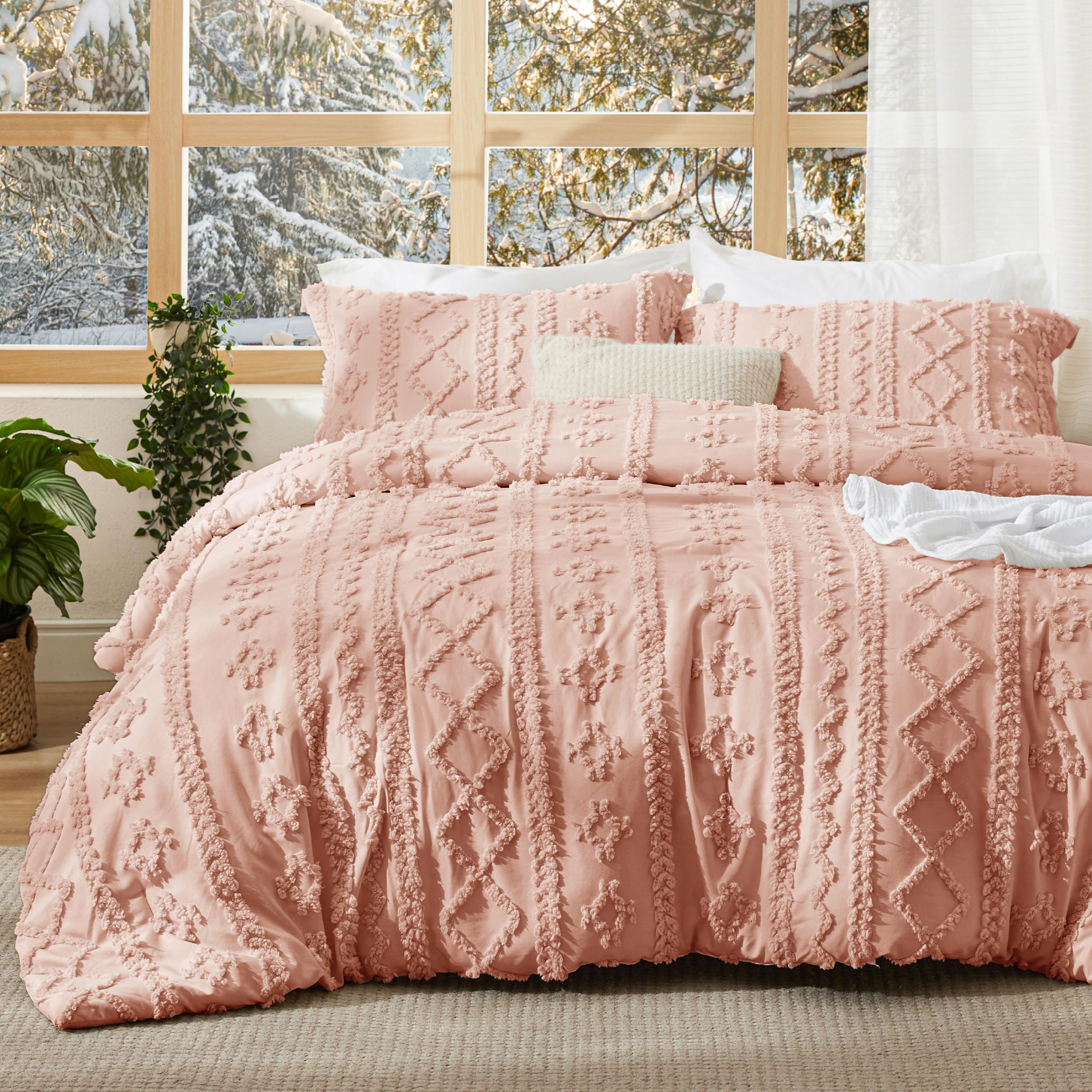Slumblr® Tufted Boho Comforter Set (3 Pcs)