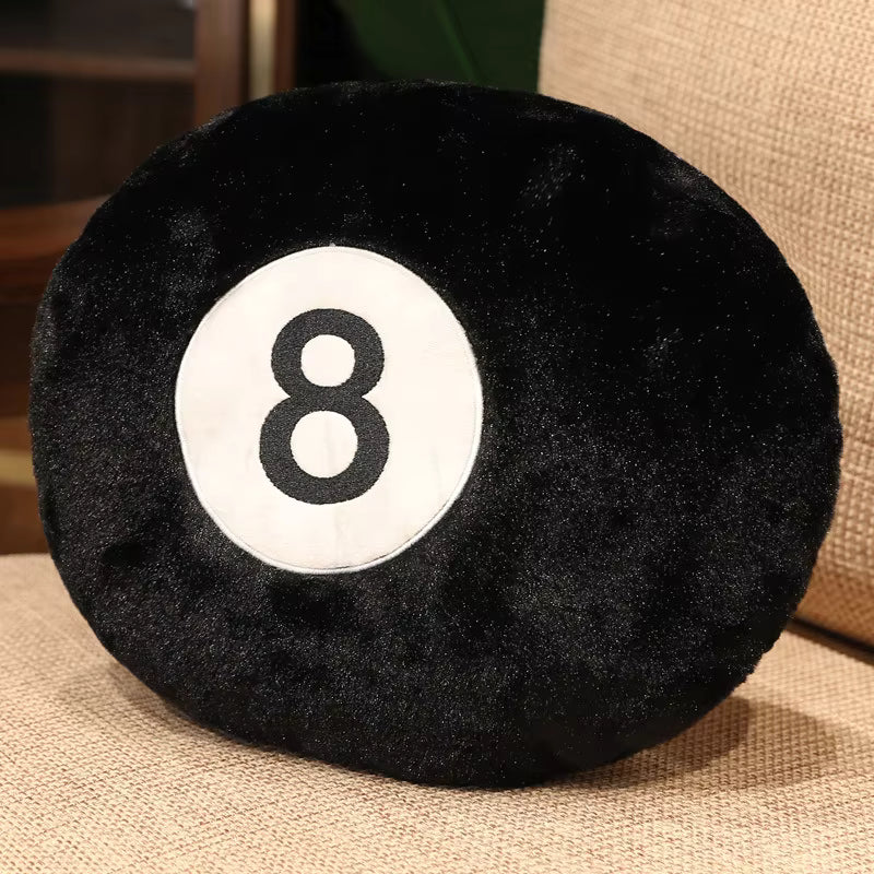 Slumblr® Billiards Plush Pillow 8 Ball Cushion