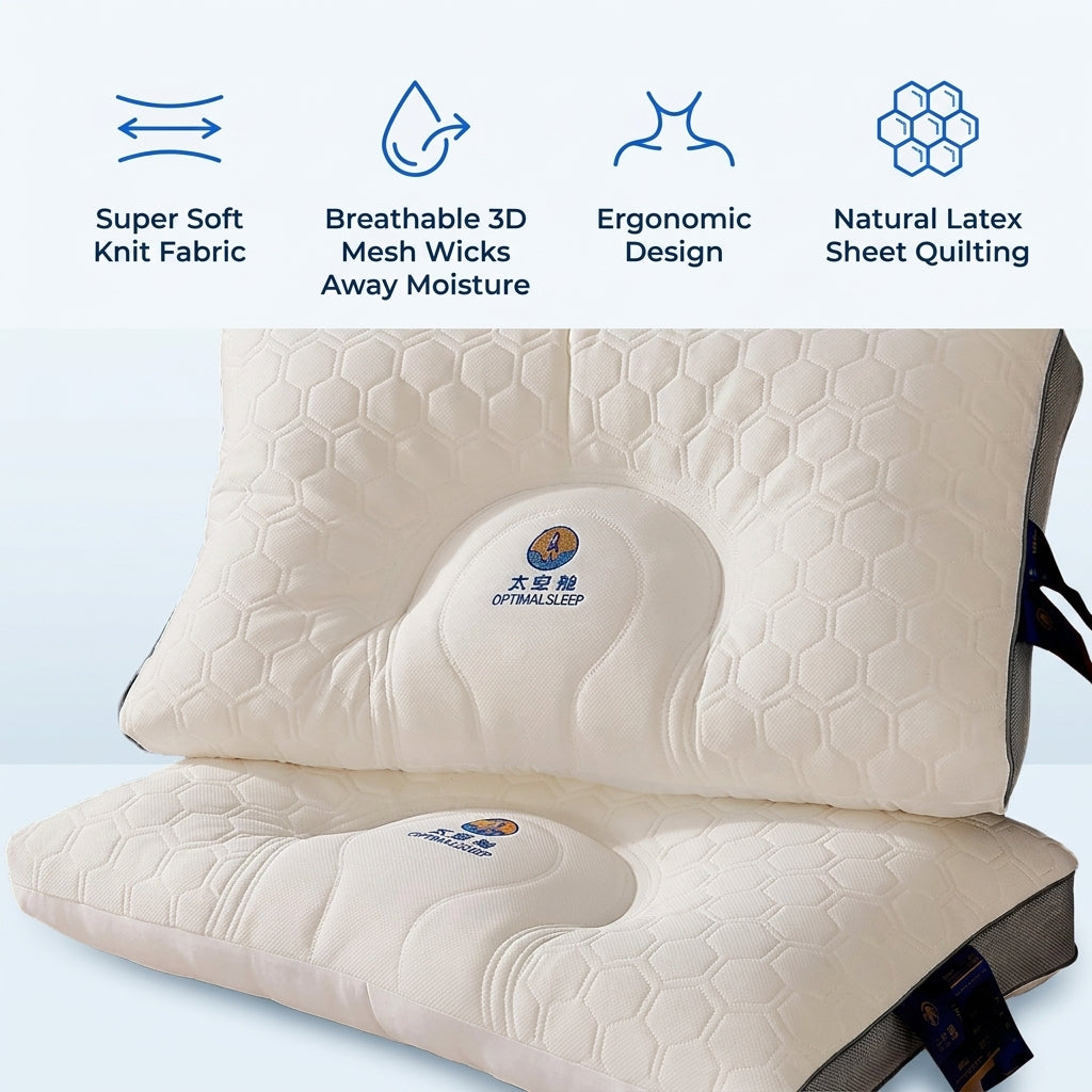 Slumblr® Zoned Ergonomic Memory Foam Pillow