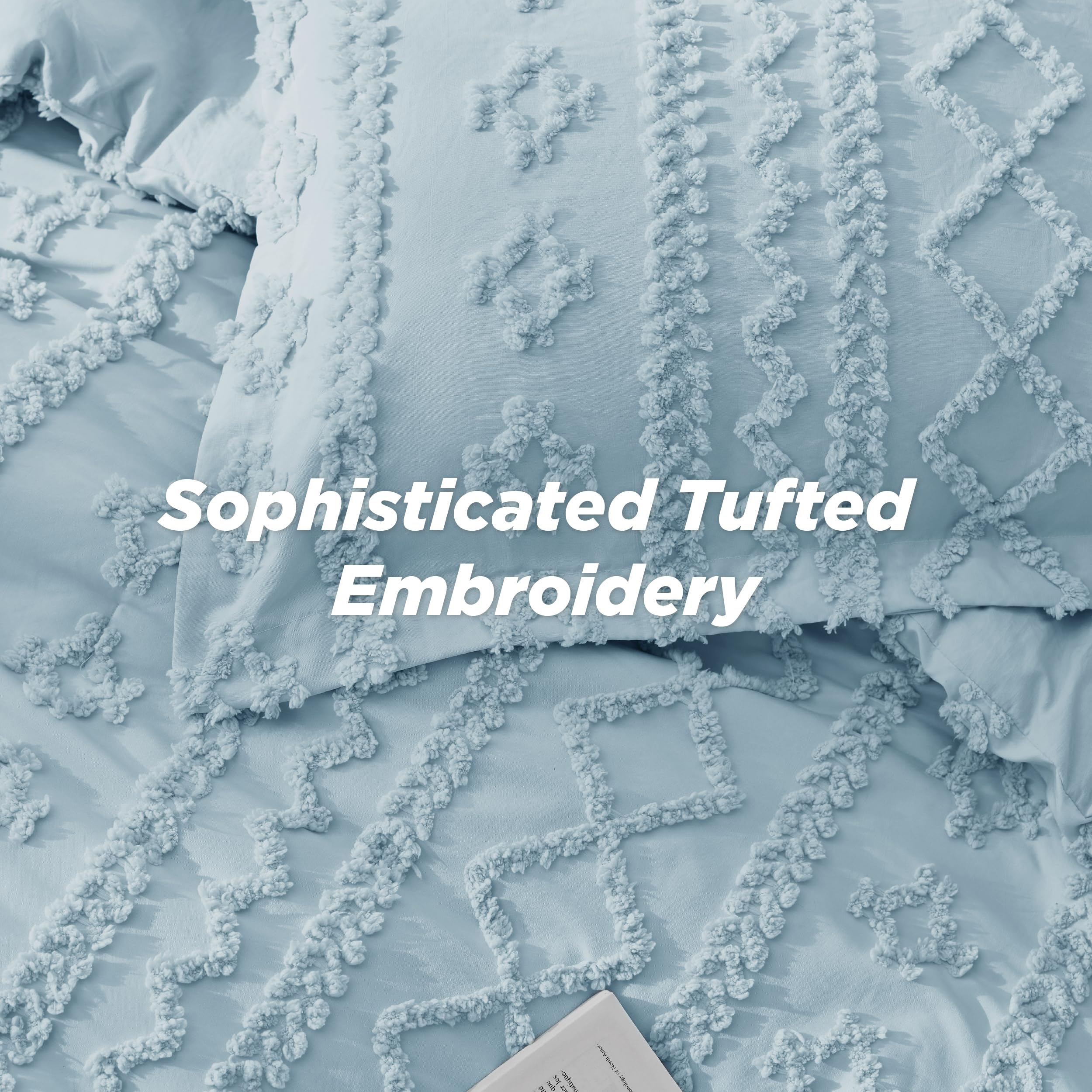 Slumblr® Tufted Boho Comforter Set (3 Pcs)