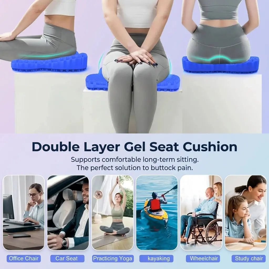 Slumblr® Honeycomb Gel Silicone Seat Cushion