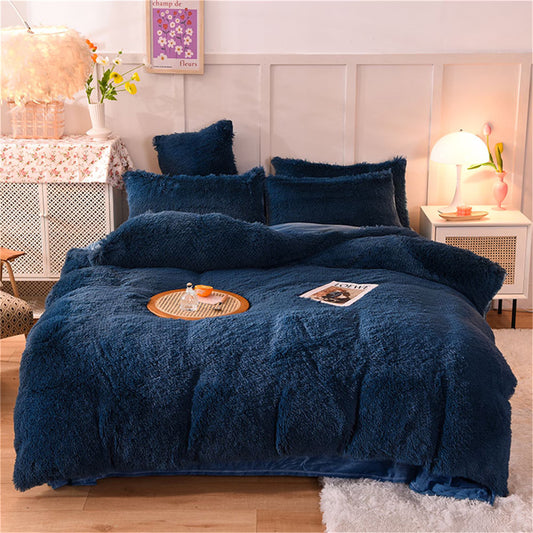 Slumblr® Plush Duvet Cover Set (4 Pcs)
