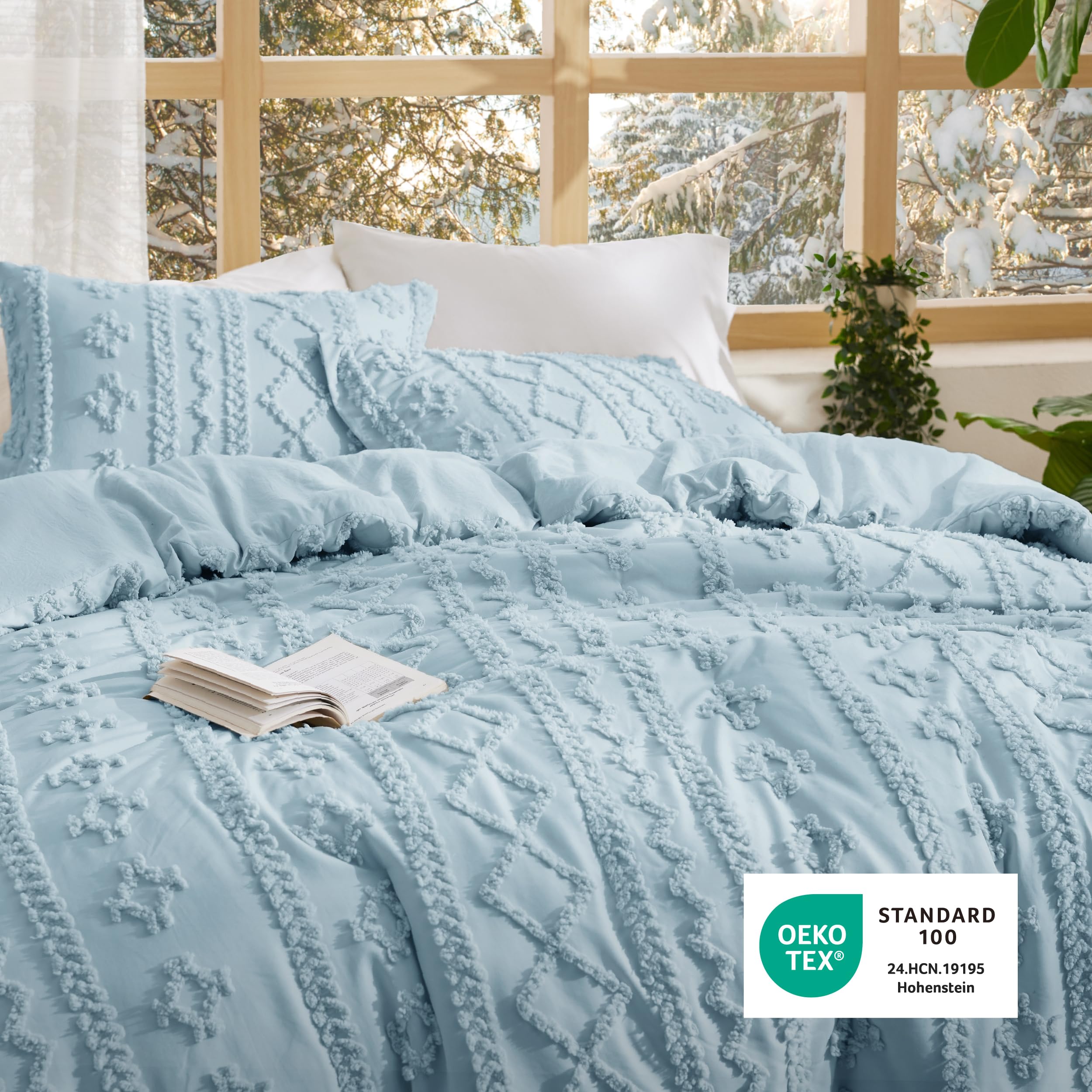 Slumblr® Tufted Boho Comforter Set (3 Pcs)