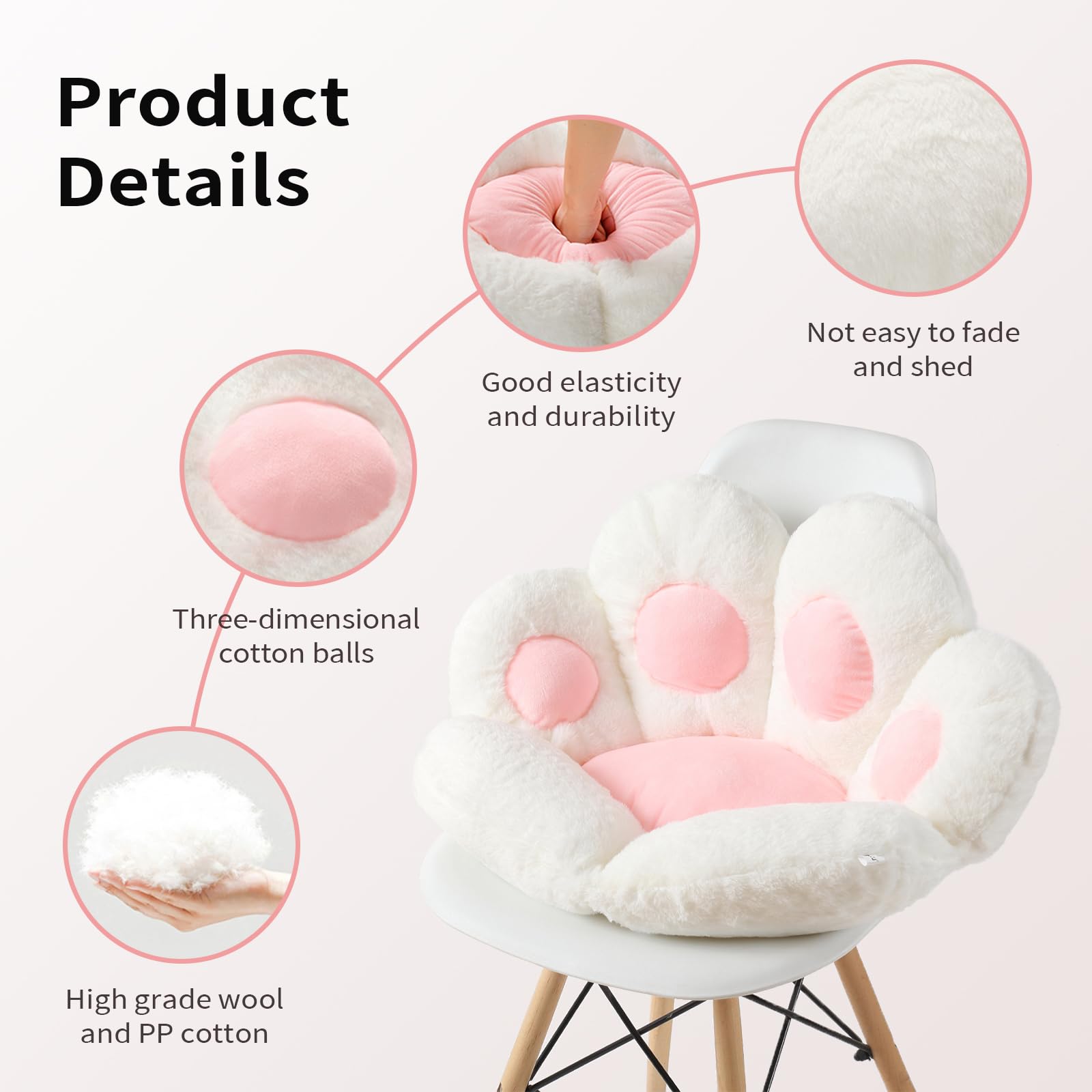 Slumblr® Kawaii Animal Floor Cushion