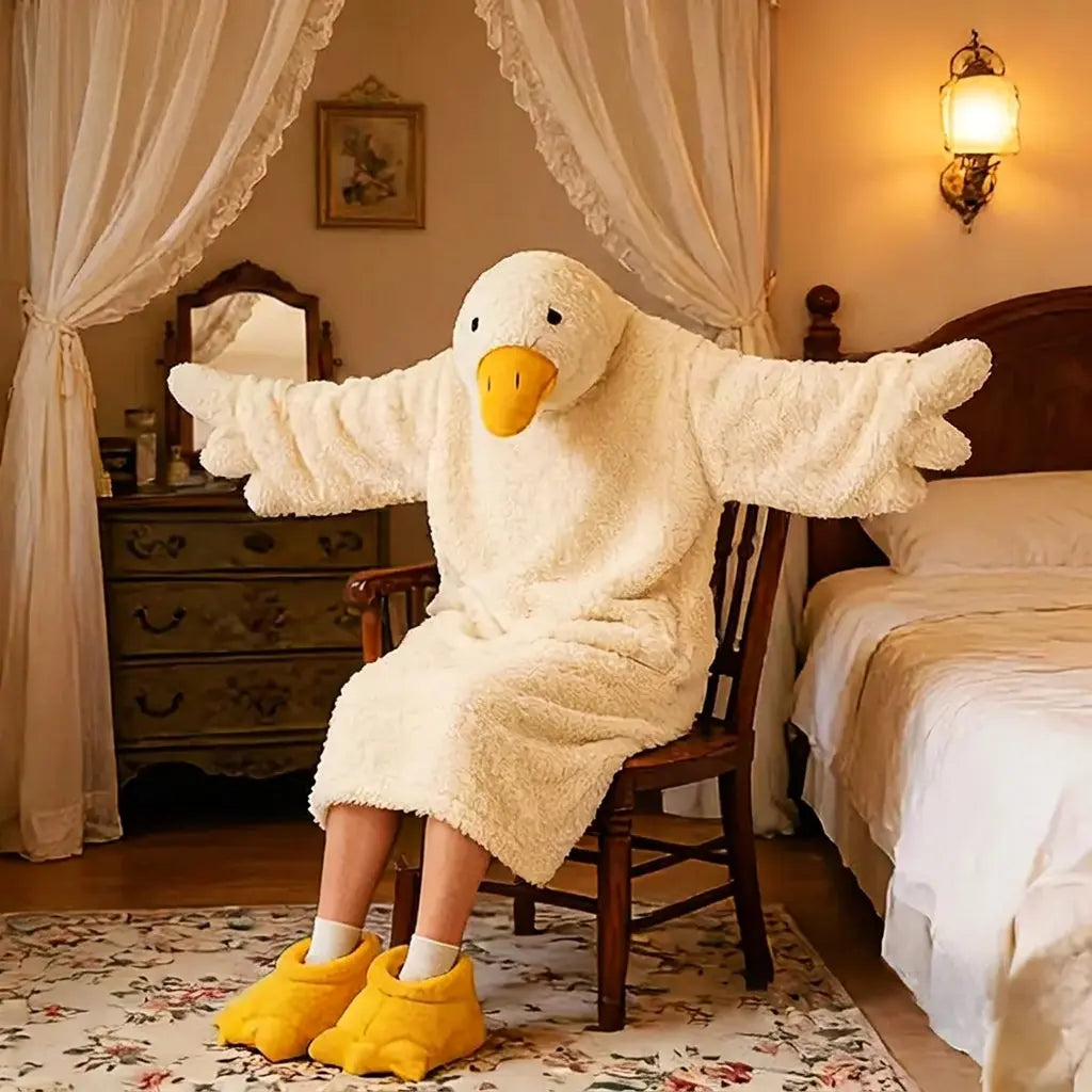 Slumblr® Goose Hooded Robe