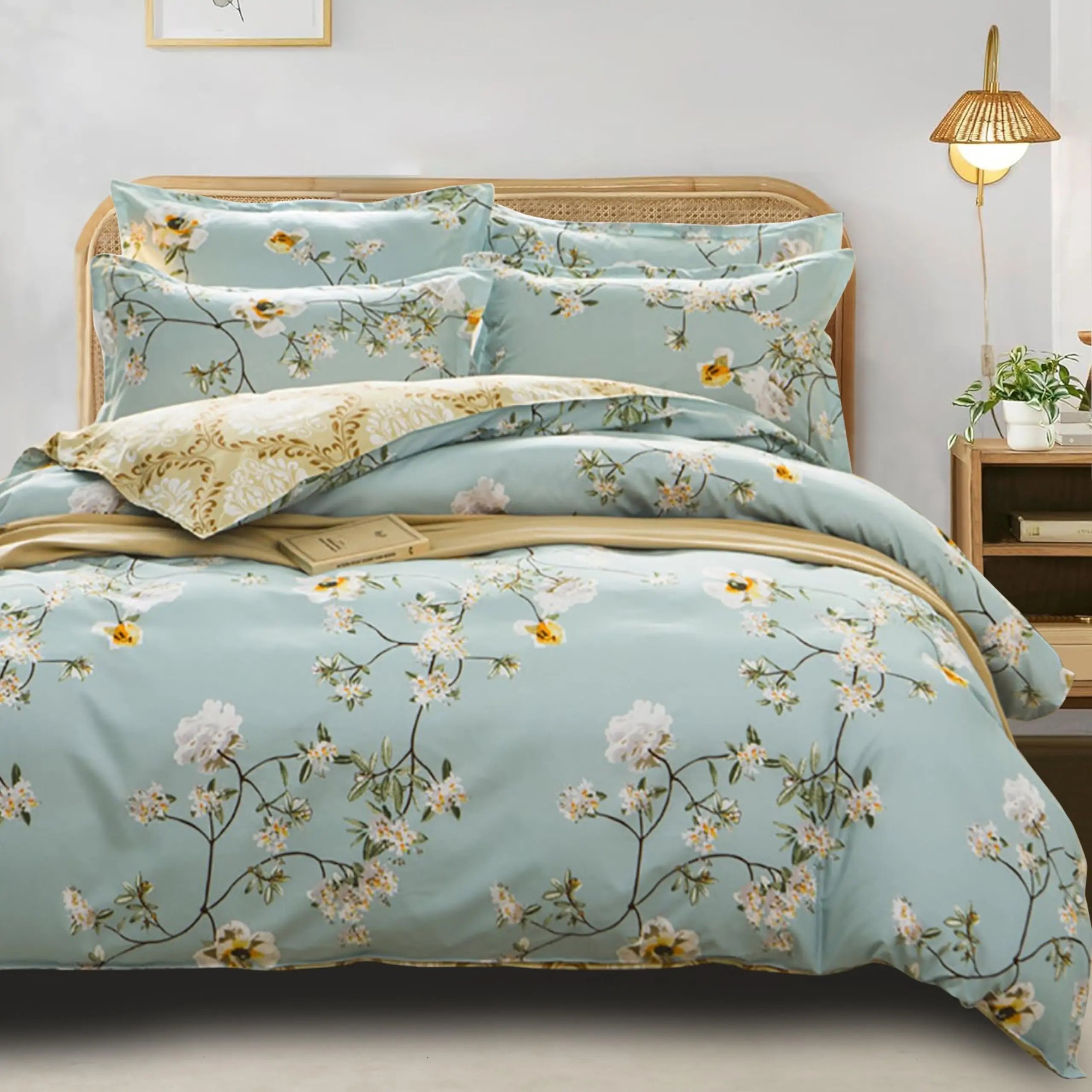Slumblr® Cotton Botanical Bedding Set (4pcs) Slumblr