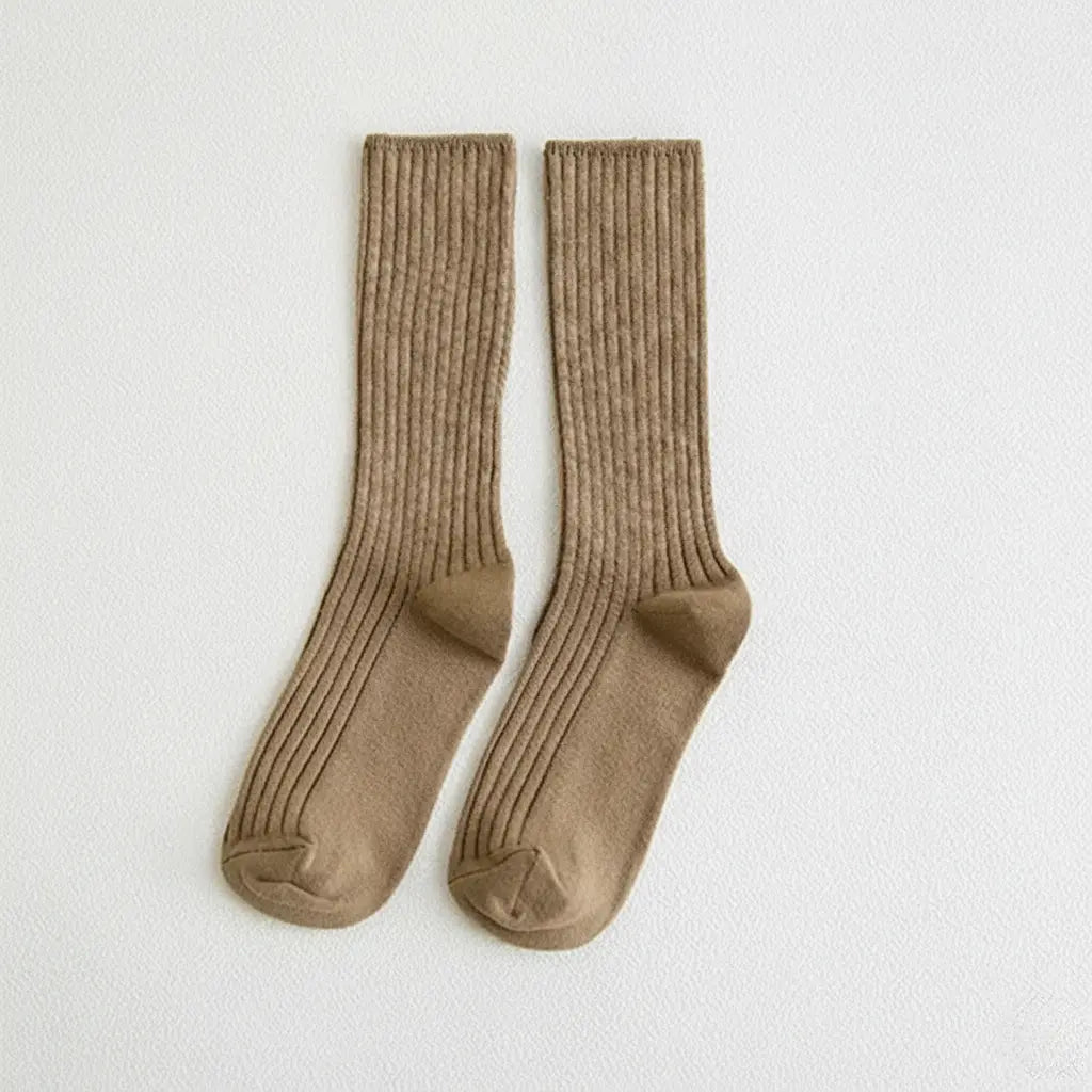 Slumblr® Womens Cute Cotton Neutral Casual Socks (5 Pcs) Slumblr