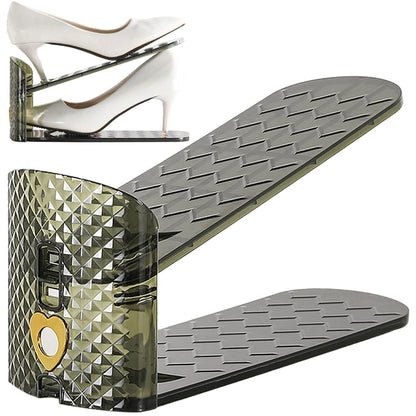 Slumblr® Adjustable Space Saving Shoe Stacker Rack (5Pcs)