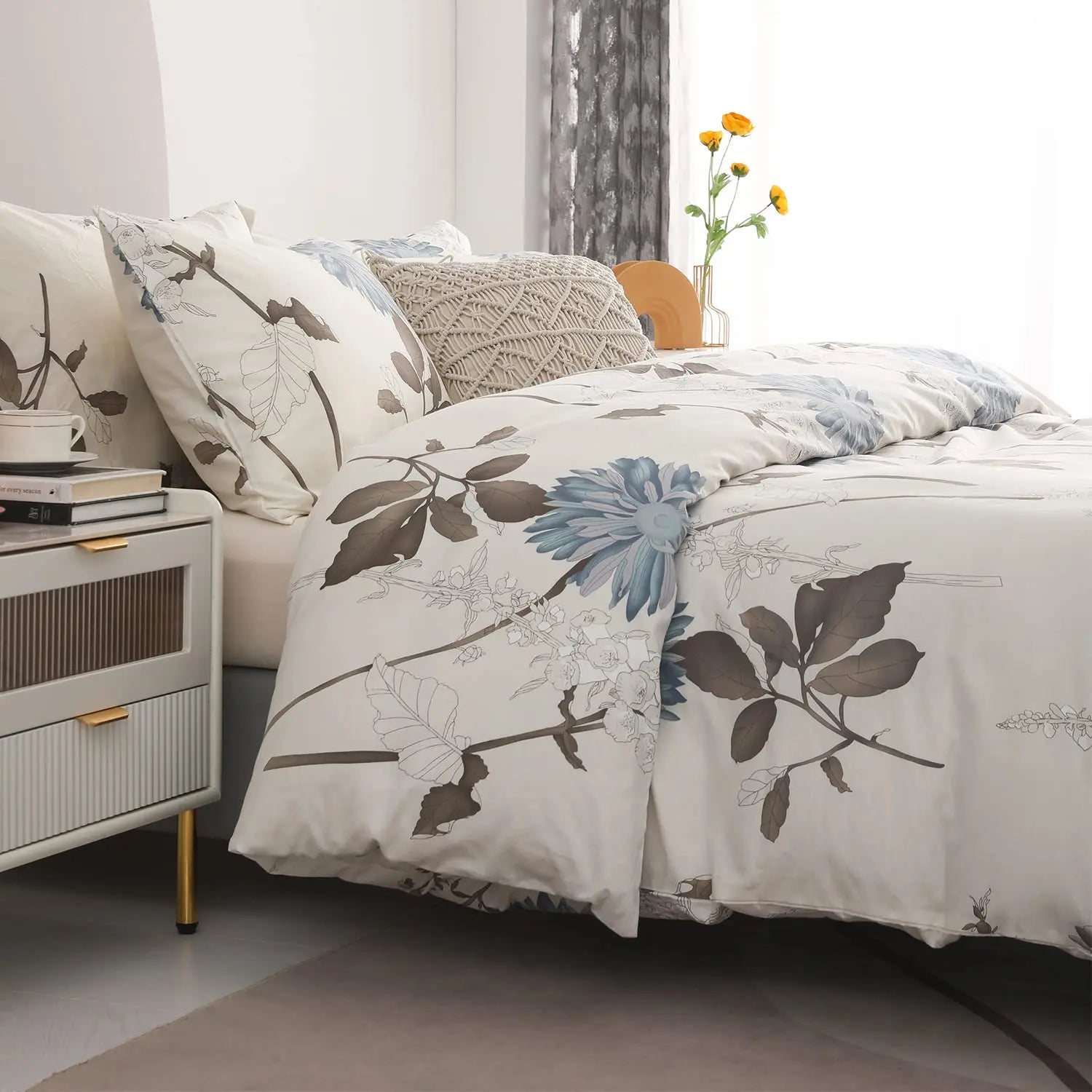 Slumblr® Cotton Botanical Bedding Set (4pcs) Slumblr