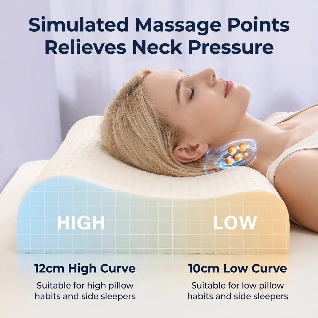 Slumblr® Natural Latex Ergonomic Pillow Slumblr