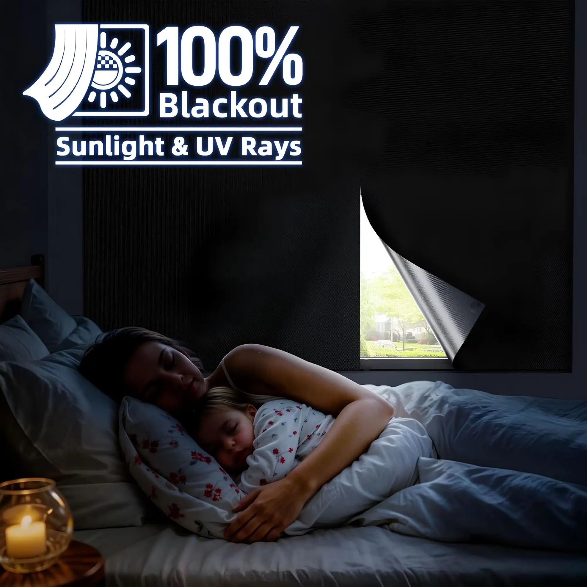Slumblr® Magnetic Portable Blackout Window Shades