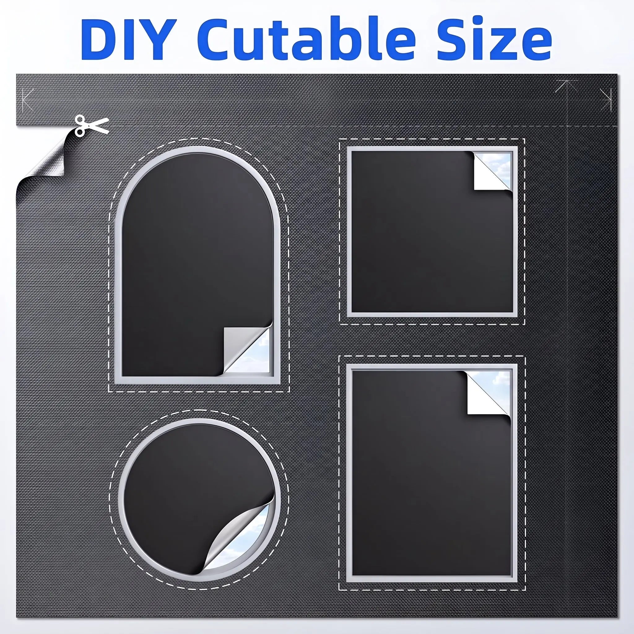 Slumblr® Magnetic Portable Blackout Window Shades