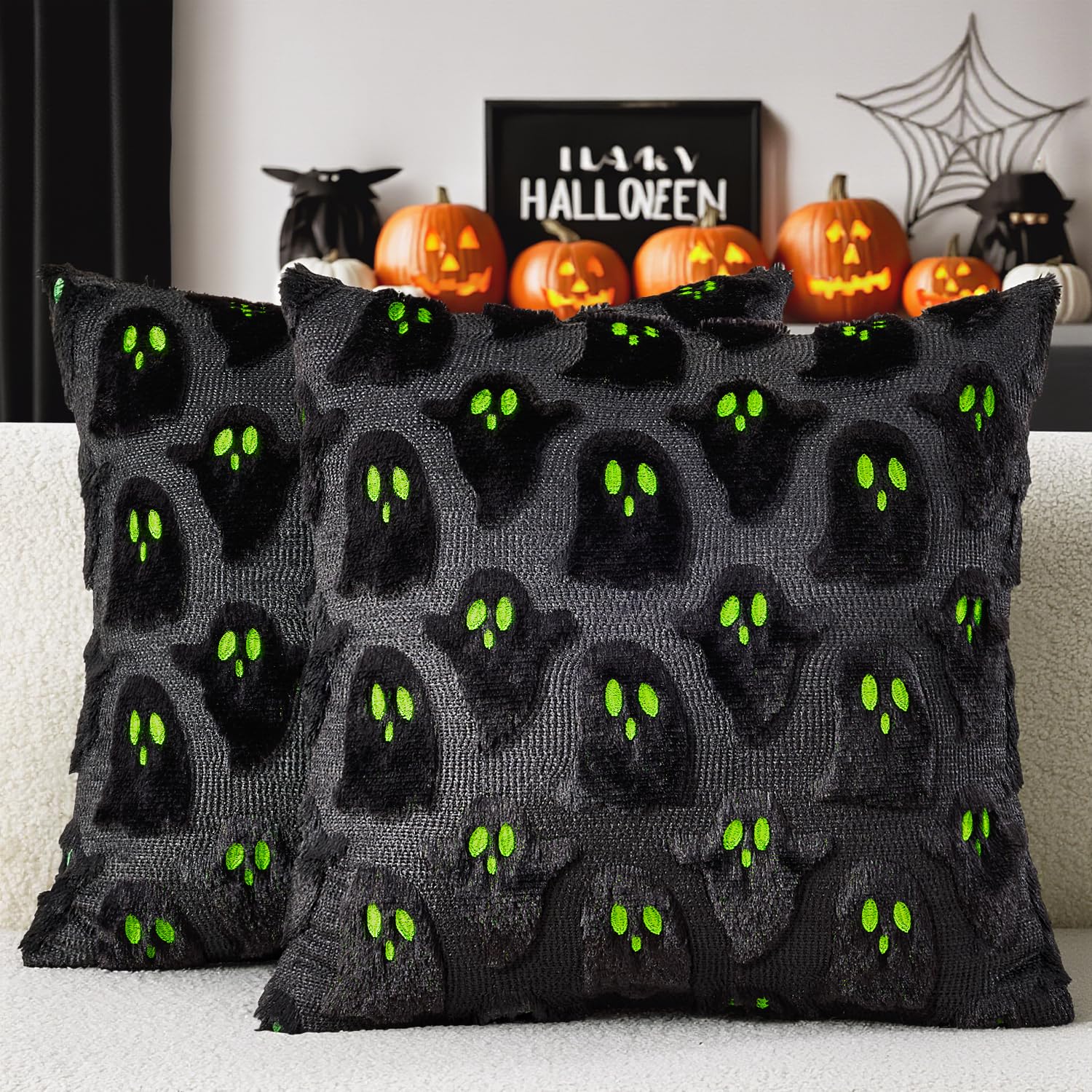 Slumblr® Halloween Ghost Cushion Covers