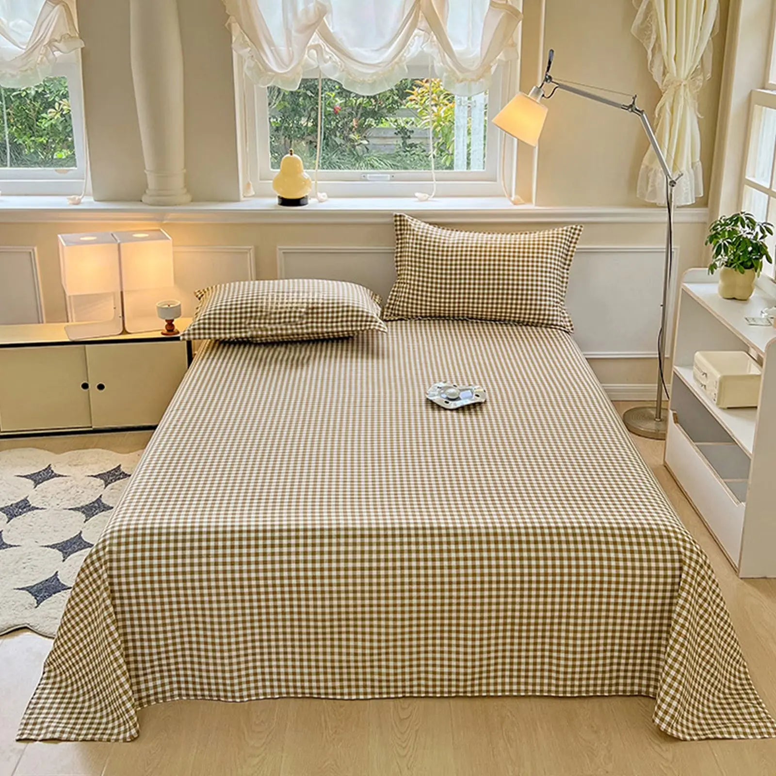 Slumblr® Washed Flat Bedsheet Set (3Pcs) Slumblr