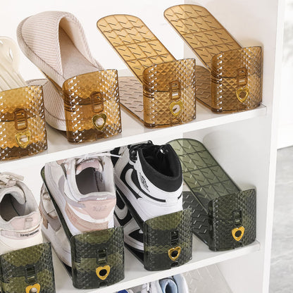 Slumblr® Adjustable Space Saving Shoe Stacker Rack (5Pcs)