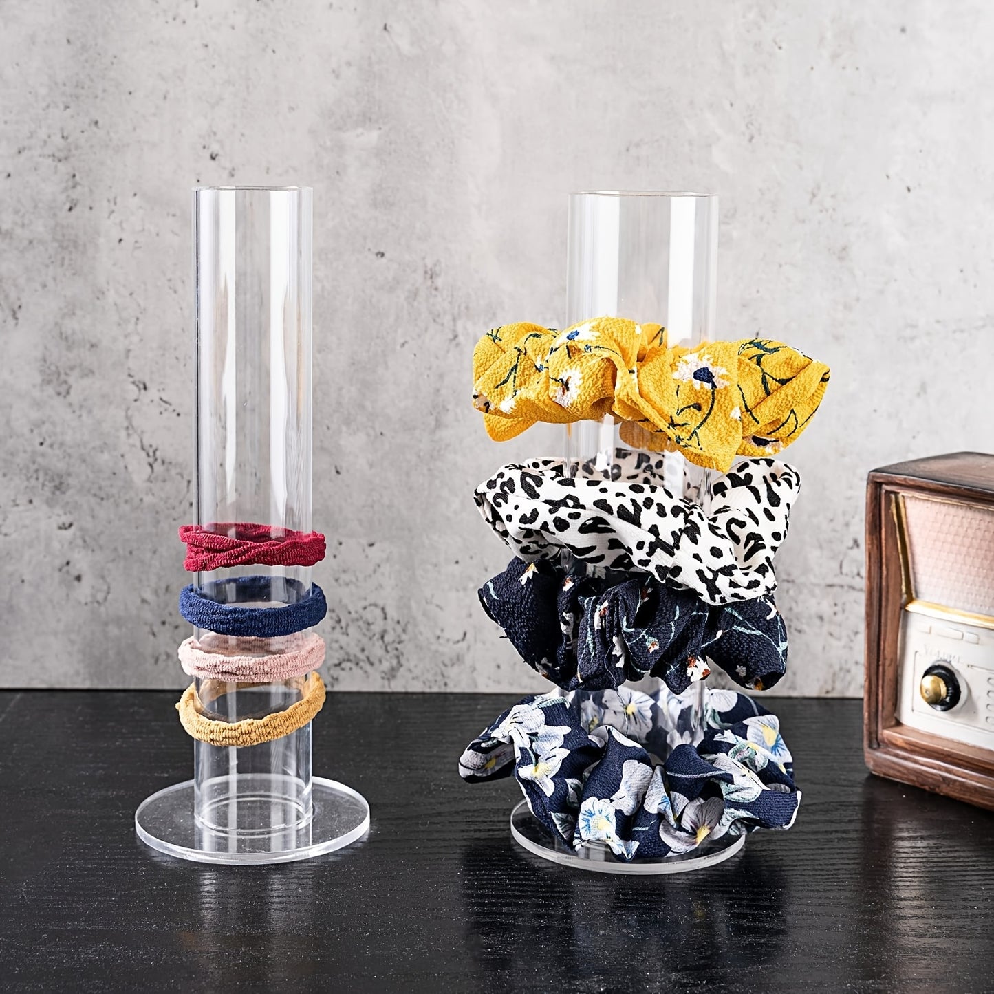 Slumblr® Acrylic Scrunchie Holder Organizer Set