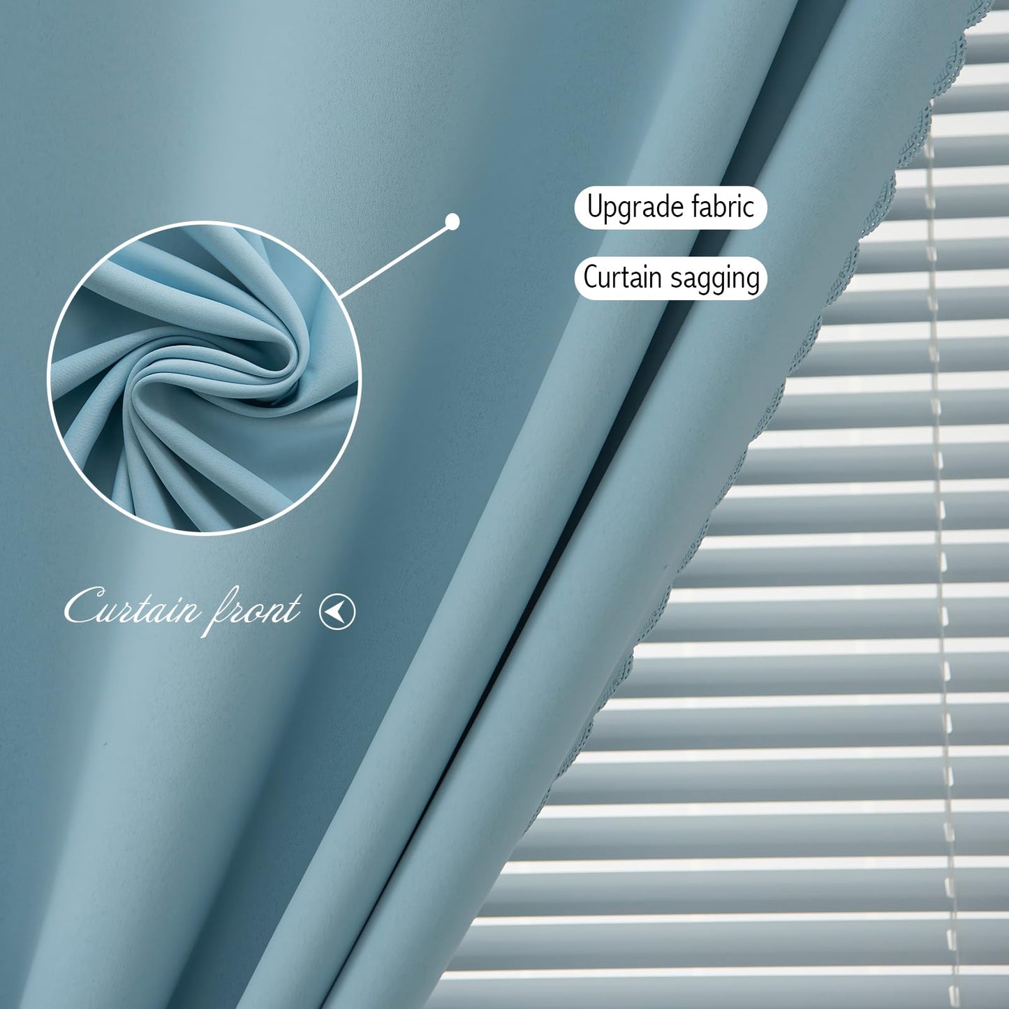 Slumblr® Blackout Velcro Sun Shield Curtain