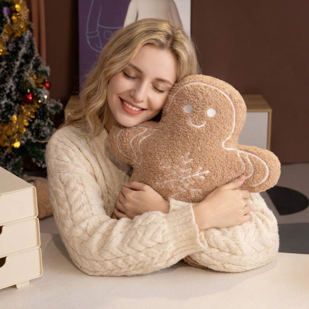Slumblr® Gingerbread Plush Pillow