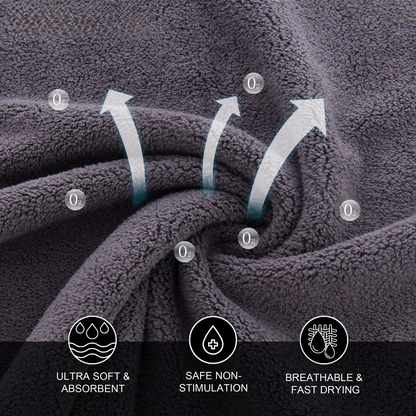 Slumblr® Microfiber Soft Absorbent Face Washcloths Set (3pcs)