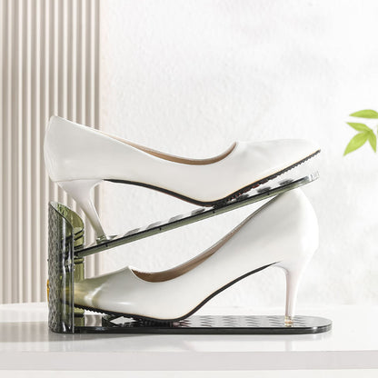 Slumblr® Adjustable Space Saving Shoe Stacker Rack (5Pcs)