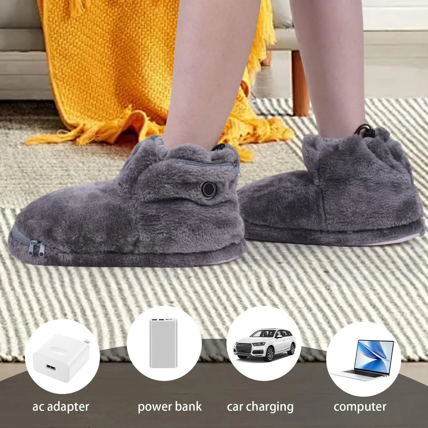 Slumblr® Feet Warmers Microwavable Heating
