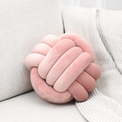 Slumblr® Nordic Woven Knot Ball Pillow