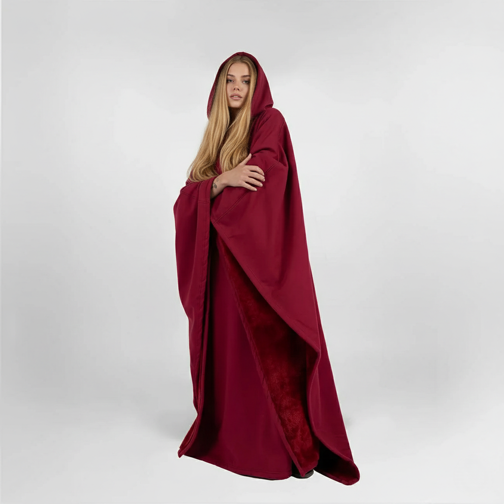 Slumblr® Plush Cloak Hoodie Blanket Sweatshirt