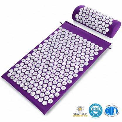 Slumblr® Acupressure Relaxation Mat and Pillow Set
