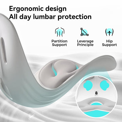 Slumblr® Portable Lumbar Support Office Chair Cushion