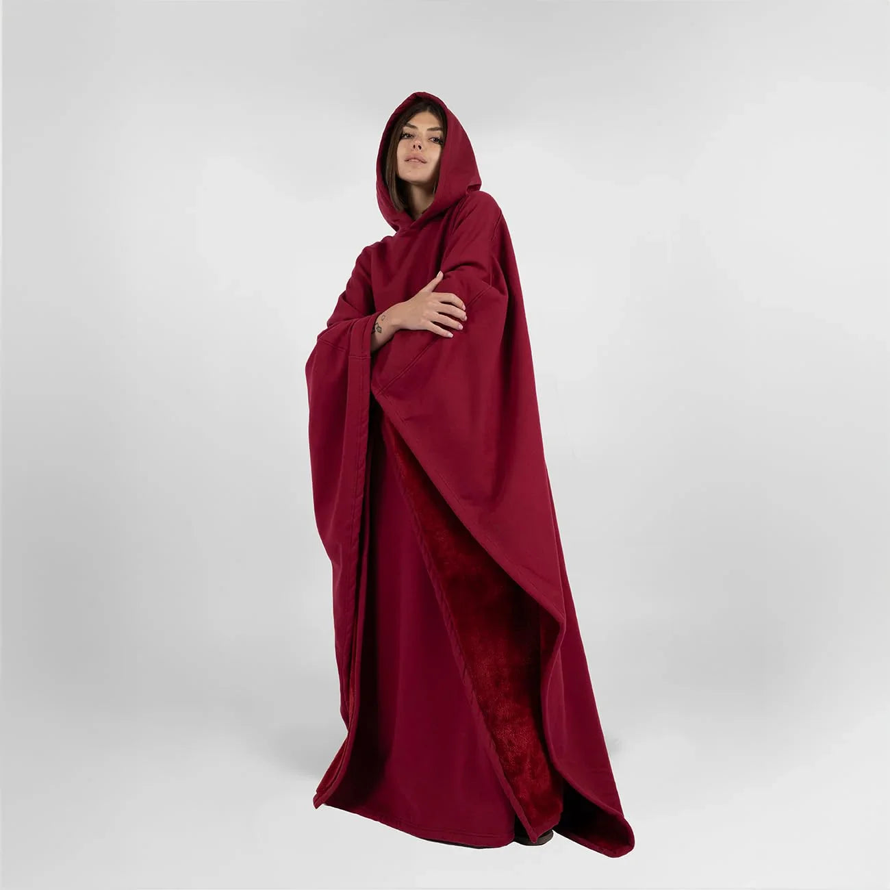 Slumblr® Plush Cloak Hoodie Blanket Sweatshirt