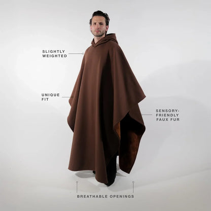 Slumblr® Plush Cloak Hoodie Blanket Sweatshirt