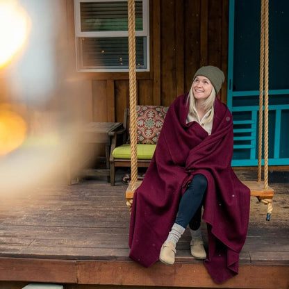 Slumblr® Winter Wool Outdoor Blanket