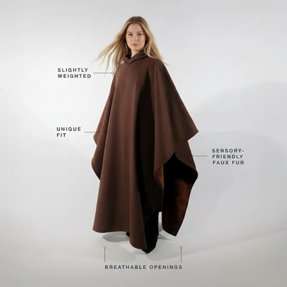 Slumblr® Plush Cloak Hoodie Blanket Sweatshirt